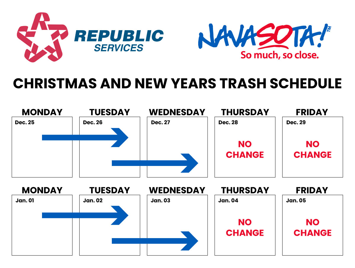Republic Trash Services Holiday Schedule 2024 Perla Brandais