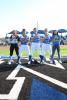 Navasota Lady Rattlers hosted Grimes County Little League night Friday, April 2. Picture, left to right: Quinn Henry, Mayra Castillo, Kylie Maxson, Callen Katkoski and Mahayla Ybarra. Examiner photo by Matthew Ybarra