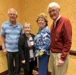 TSHL members representing the Brazos Valley Area Agency on Aging region were (L-R): Scott Christianson, Leon County; Connie Clements, Grimes County; Gail Huffine, Leon County; Dr. David Hackethorn, Brazos County. Courtesy photo   