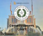 At the Wednesday, Nov. 1 Regular Meeting of Grimes County Commissioners Court, Grimes County Sheriff’s Office Chief Deputy Martha Smith advised commissioners of the department’s plans to assist Richards ISD with SRO (School Resource Officer) coverage.